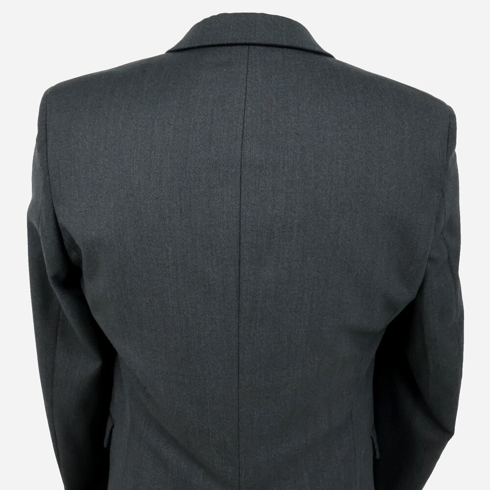 Ralph Lauren Sport Coat Mens 42L Gray Jacket Blazer Lined Preppy Career - Picture 8 of 16